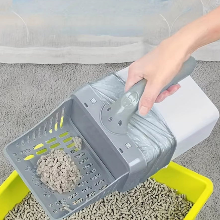 Cat Litter Shovel Pet Litter Sifter Hollow Neater Scoop Dog Sand Cleaning Cats Litter Pet Neater Scooper Cats Tray Box Scoopers